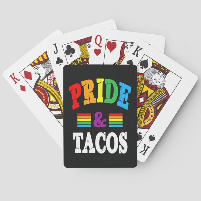 Baralho Tacos Orgulho Lgbt (Verso)
