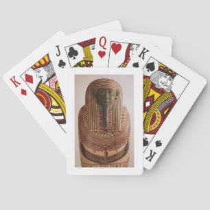 Baralho Tampa exterior do sarcófago de Psametik mim