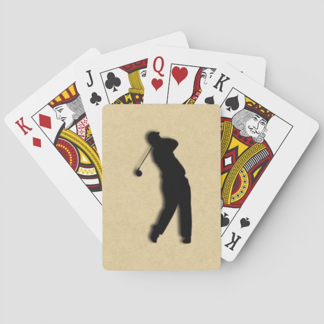 Baralho Tan Leather Golf (Verso)