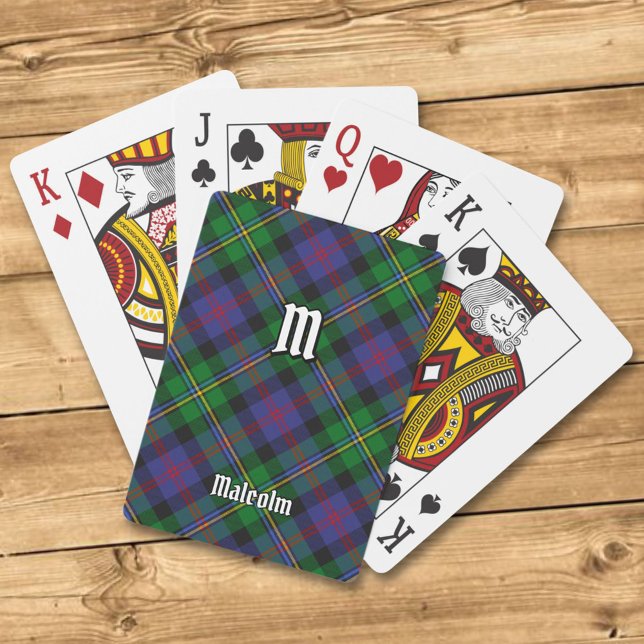 Baralho Tartan do Clã Malcolm (Criador carregado)