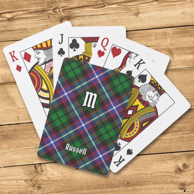 Baralho Tartan do Clã Russell (Criador carregado)