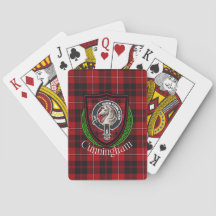 Tartan e Brasão do Clã Escocês Cunningham