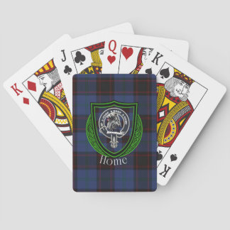 Baralho Tartan e Brasão do Clã Escocês Home