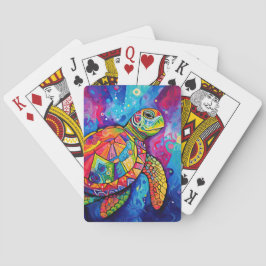 Baralho Tartaruga marinha Abstrato Terra Dia Oceano Nature
