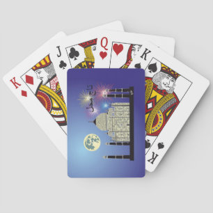 Baralho Tasch Mahal Índia cartas de jogar 3
