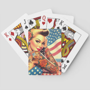 Baralho Tatuagem American Girl