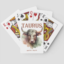 Baralho Taurus, Sinal de Bouro Zodíaco, Aniversário Person