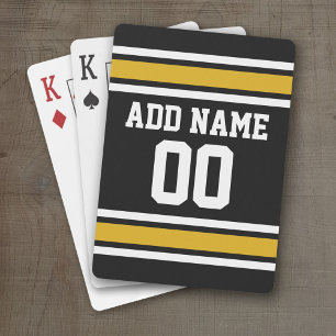 Baralho Team Jersey com nome e número personalizados