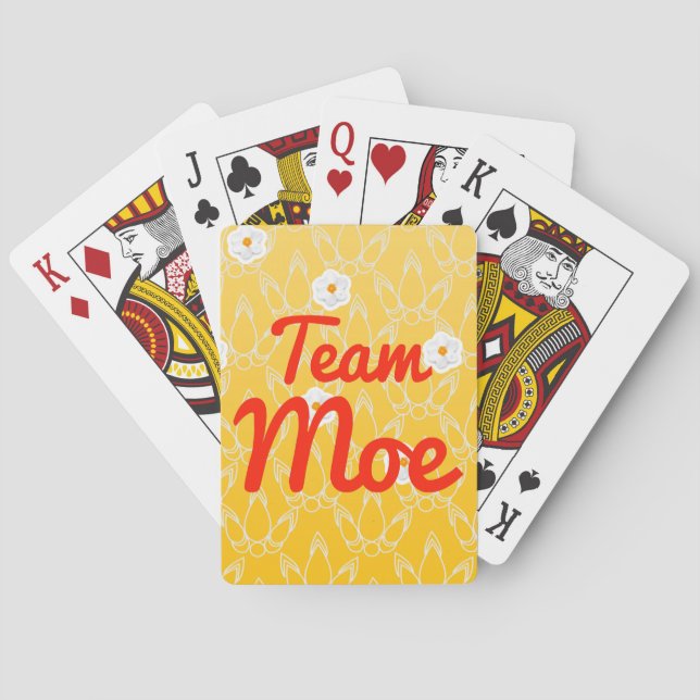 Baralho Team Moe (Verso)