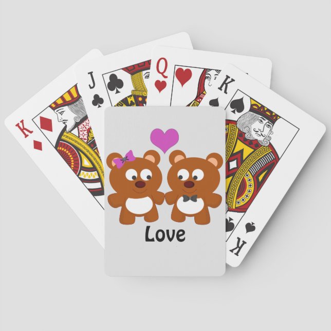 Baralho Teddy Bear Love (Verso)