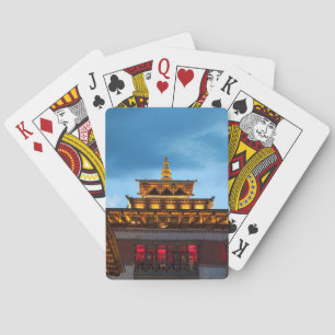 Baralho Telhado Dzong Budista