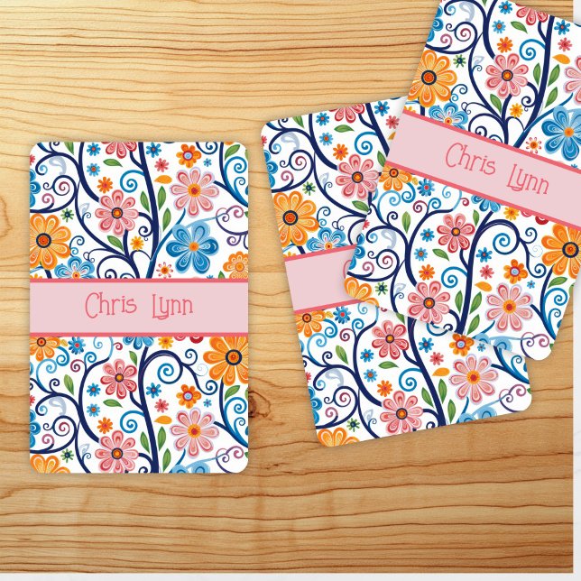 Baralho Tema Físico do Abstrato do método de vibração dos  (Criador carregado)