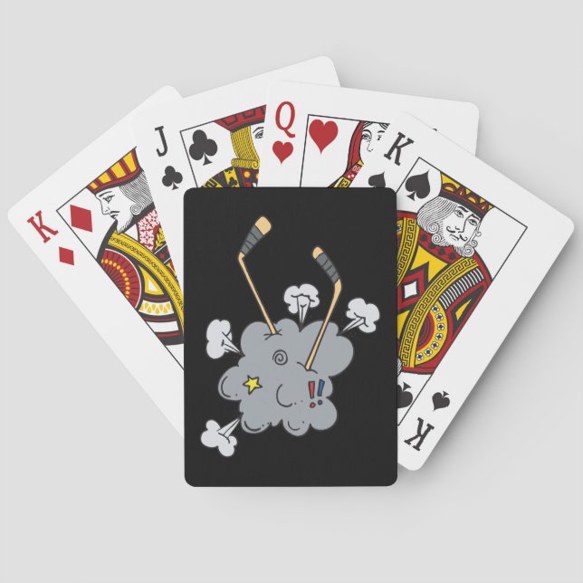 Baralho Tempo do hóquei (Verso)