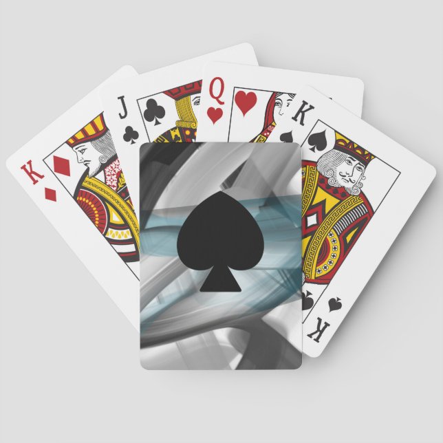 Baralho Tendência das placas de jogar clássicas - Abstrato (Verso)