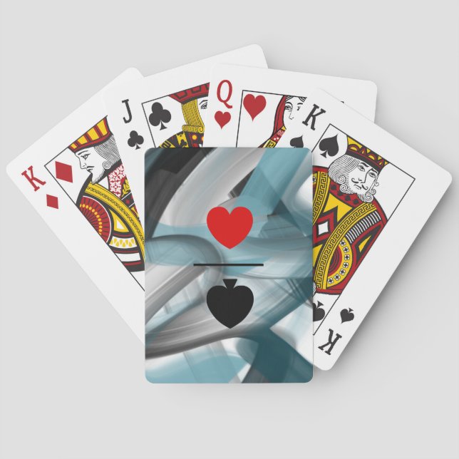 Baralho Tendência das placas de jogar clássicas - Abstrato (Verso)