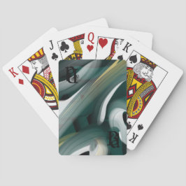 Baralho Tendência das placas de jogar clássicas Abstrato p