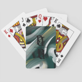 Baralho Tendência das placas de jogar clássicas Abstrato v