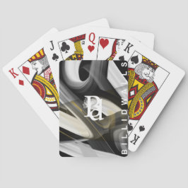 Baralho Tendência das placas de reprodução clássicas Abstr