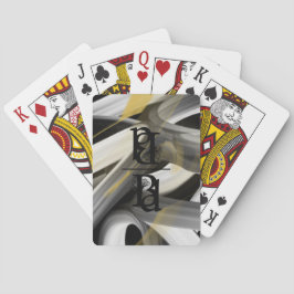 Baralho Tendência das placas de reprodução clássicas Abstr