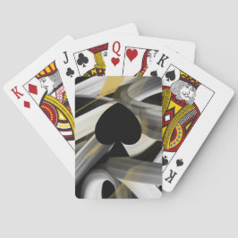 Baralho Tendência das placas de reprodução clássicas Abstr