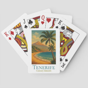 Baralho Tenerife Ilhas Canárias Monte Teide Ilha Espanhola