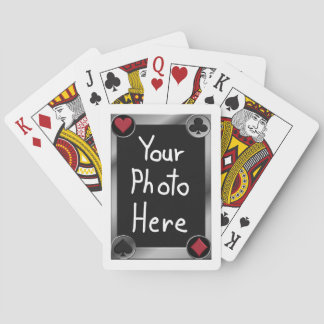 Baralho Ternos de Fotos Personalizadas para Jogar Poker