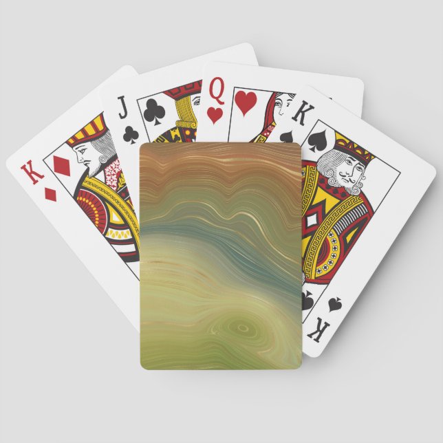 Baralho Terra Retro Strata | Agato Tonelado Neutro Vintage (Verso)