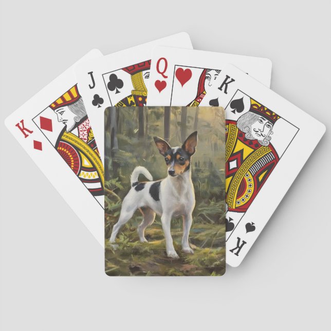 Baralho Terrier Fox de Brinquedo (Verso)