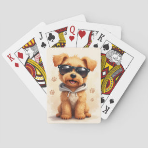 Baralho Terrier Wheaten Engraçado Cão Kawaii