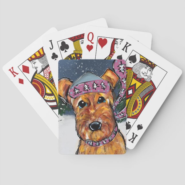 Baralho Terriers Airedale (Verso)
