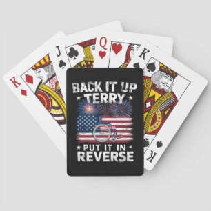 Baralho Terry, Dê Ré, Coloque Em Reversa Fogos de Artifíci