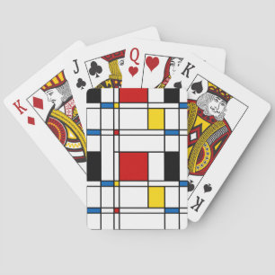 Baralho Teste padrão de de Stijl