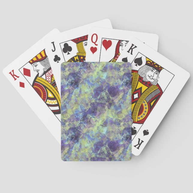 Baralho Textura de Lavanda amassada (Verso)