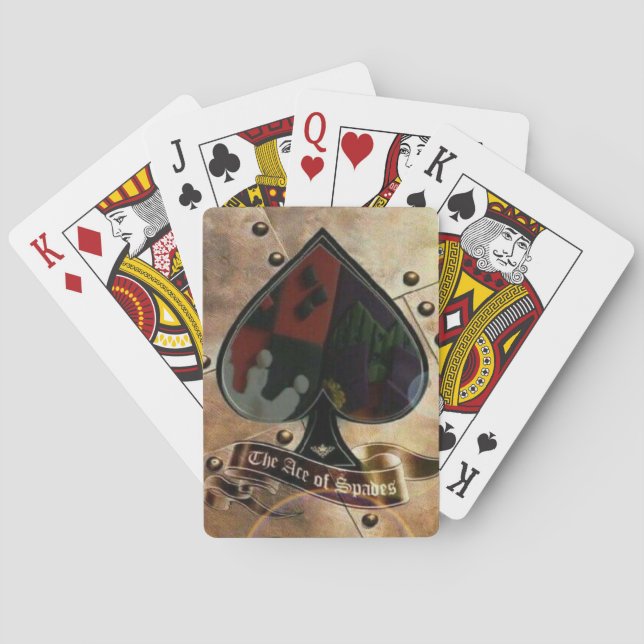 Baralho The Ace of spades (Verso)