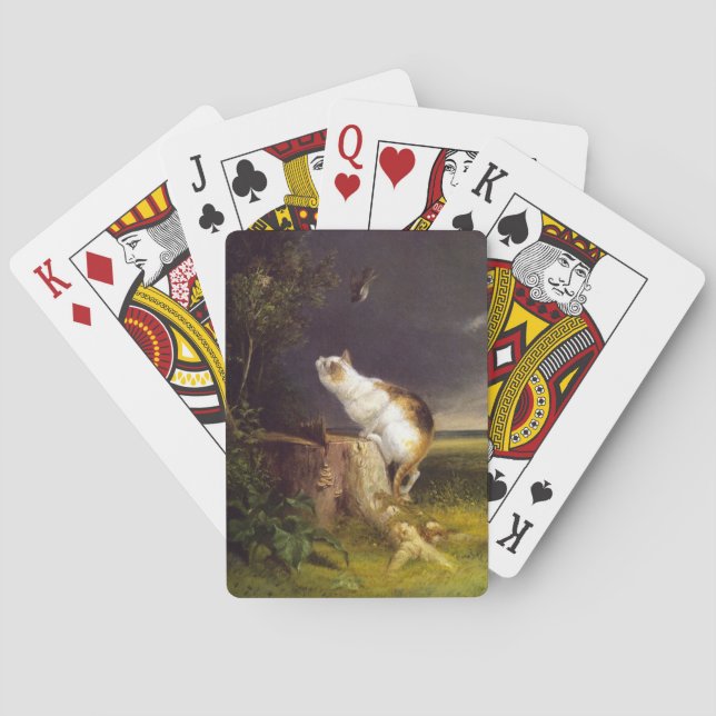 Baralho The Birdwatcher (por William Holbrook Beard) (Verso)