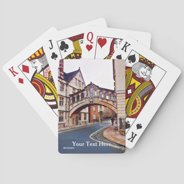 Baralho The Bridge of Sighs - Oxford (Verso)