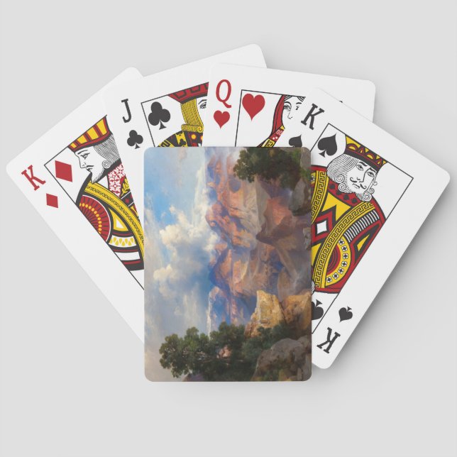 Baralho The Grand Canyon, 1913 by Thomas Moran (Verso)