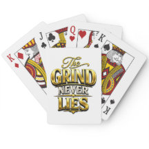 The Grind Never Lies Gold Motivational Design