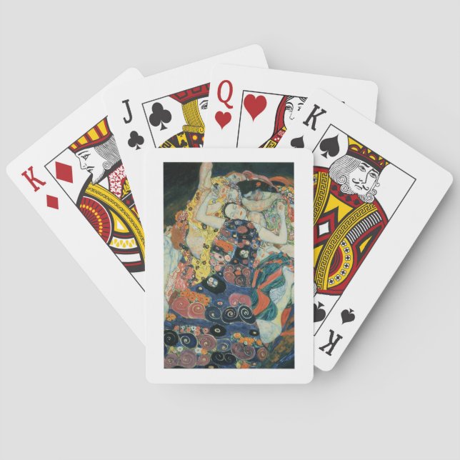 Baralho The Maiden, 1913 (óleo na canvas) (Verso)