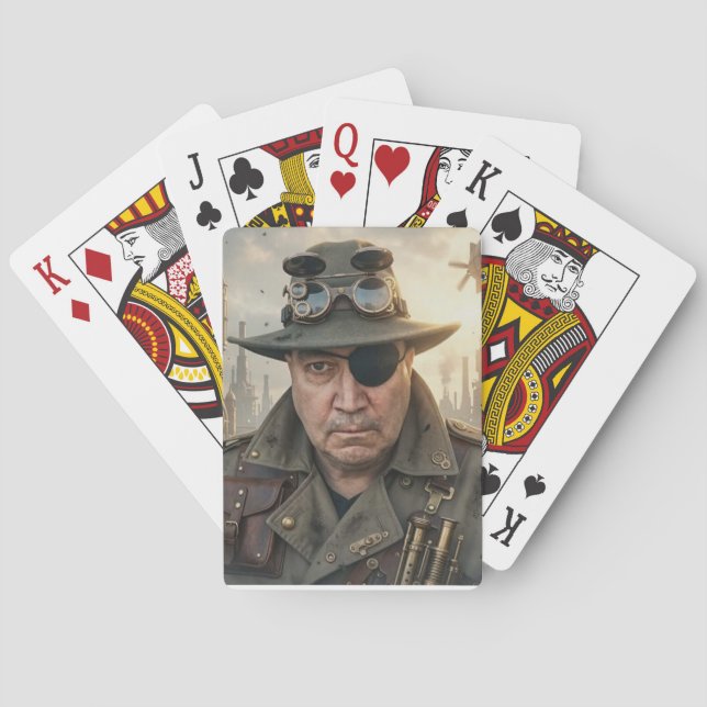 Baralho "The Mark" short film steampunk edition (Verso)