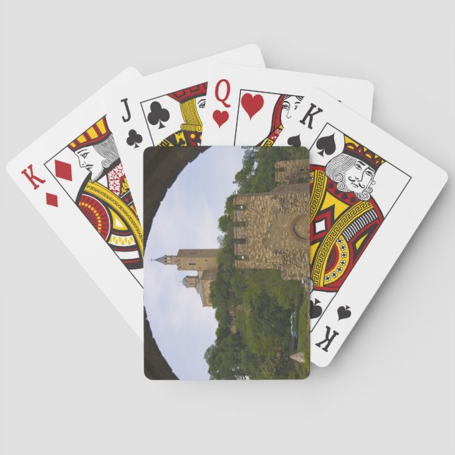 Baralho The medieval stronghold of Tsarevets (Verso)