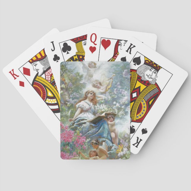 Baralho The Muse of Poesie (por Konstantin Makovsky) (Verso)