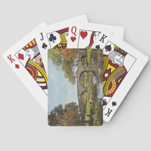 Baralho The Old Bridge (por Theodore Robinson) (Verso)