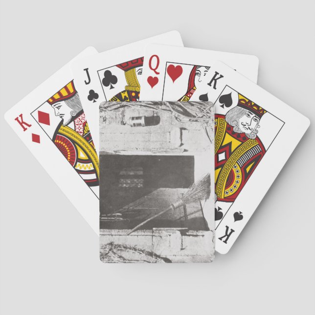 Baralho The Open Door, março de 1843 (foto b/w) (Verso)