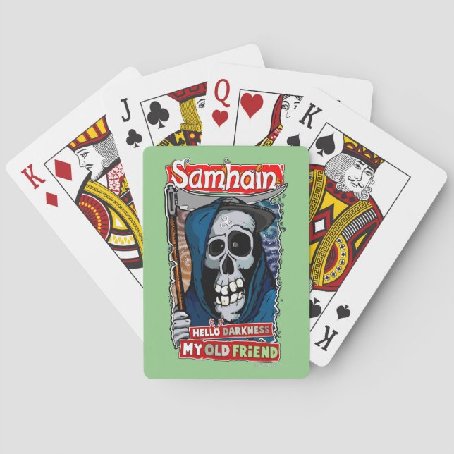 Baralho The sound of Samhain (Verso)