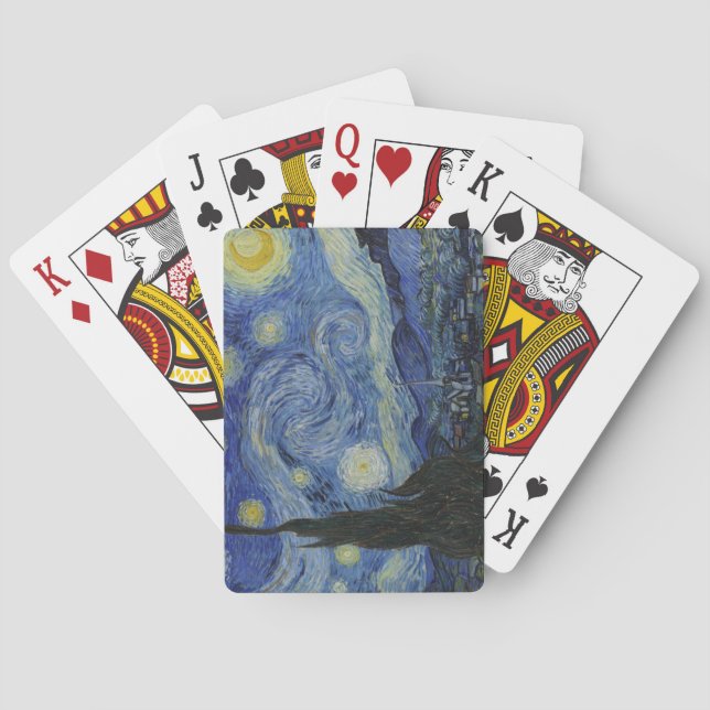 Baralho The Starry Night (Vincent van Gogh) (Famosa Arte) (Verso)
