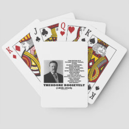 Baralho Theodore Roosevelt Atreve-se a citar coisas podero