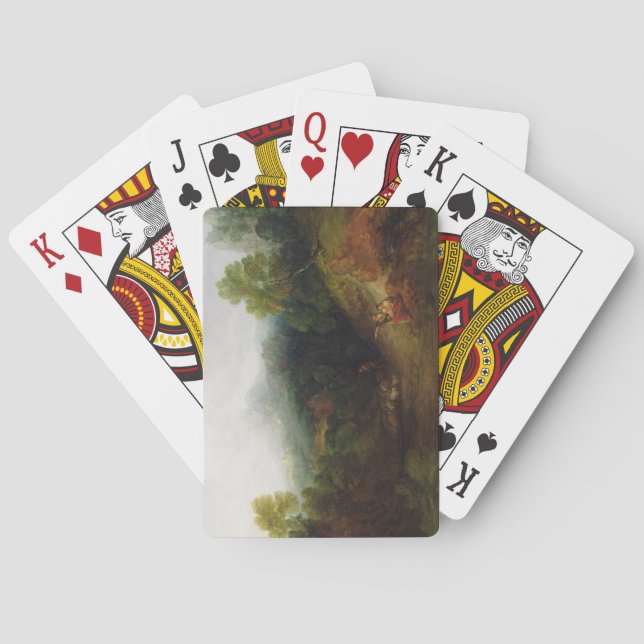 Baralho Thomas Gainsborough | Vale das Montanhas com o Rus (Verso)