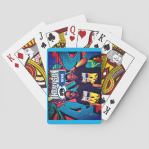 THOMPSON SPIN TWINS Jogando Cartões