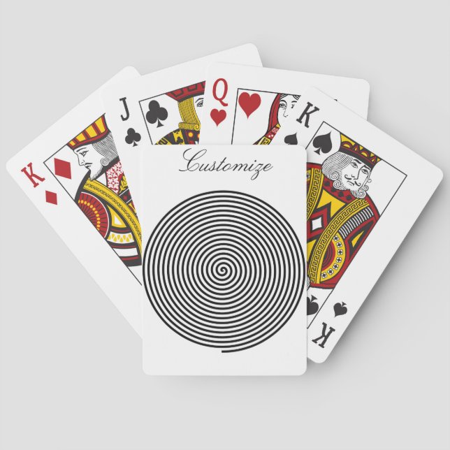 Baralho Thunder_Cove Espiral de Hipnose Arredondada (Verso)